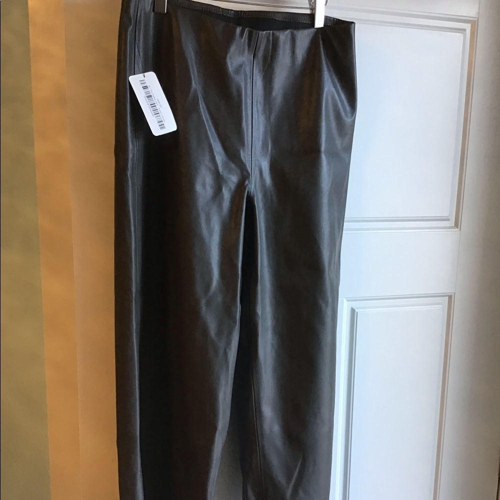 Saint faux leather pants